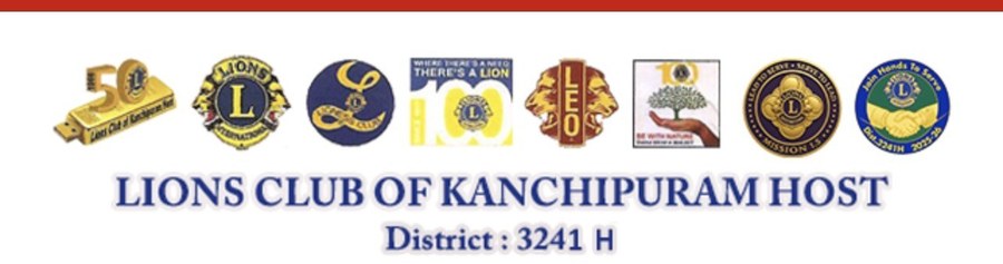 Lions Club of Kanchipuram Host, District 3241 H
